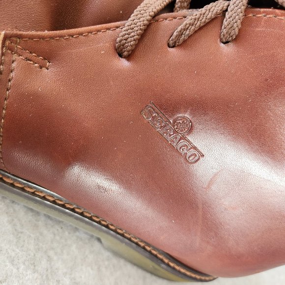 Sebago Drysides Waterproof Leather Chukka Boots Lace-Up Brown main image 9